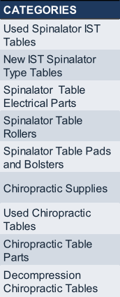 Spinalator Table Leg Bolster